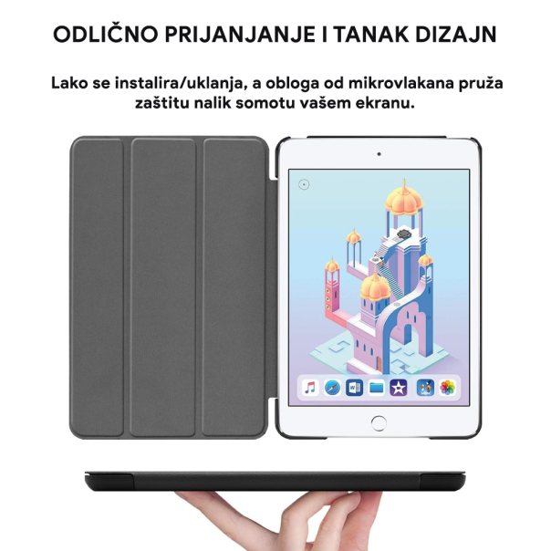 Torbica Ultra Slim za iPad Mini 7.9 2019 siva - 210541