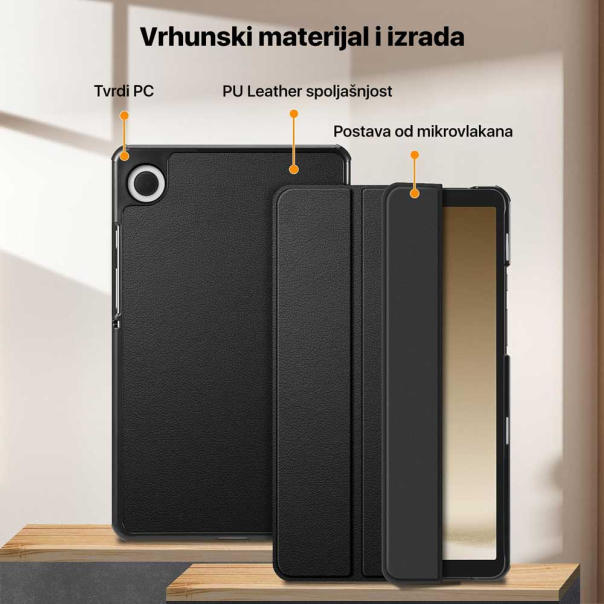 Maska za Samsung Galaxy Tab A9 8.7 2023 Ultra Slim crna - 221190