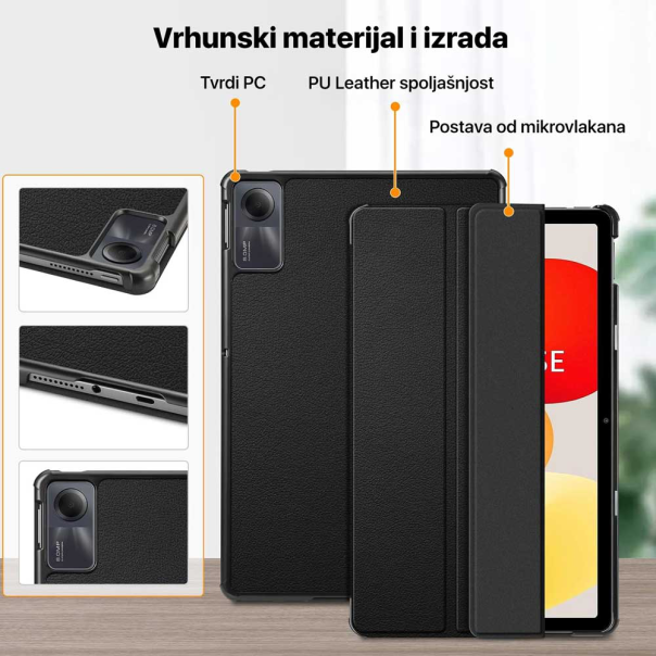 Maska za Xiaomi Redmi Pad SE 11.0 crni Ultra slim - 221193