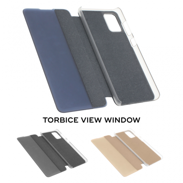 Maska za Huawei P40 Pro View Window roze - 82265