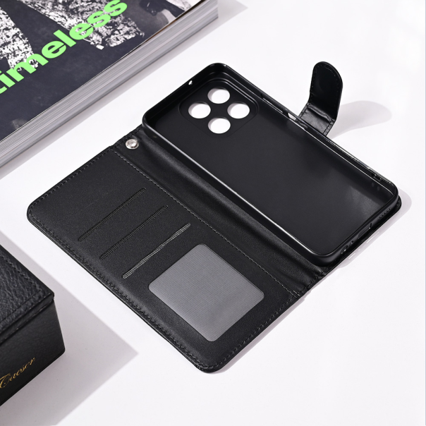 Torbica Wallet Romb za Honor X6b crna - 218258