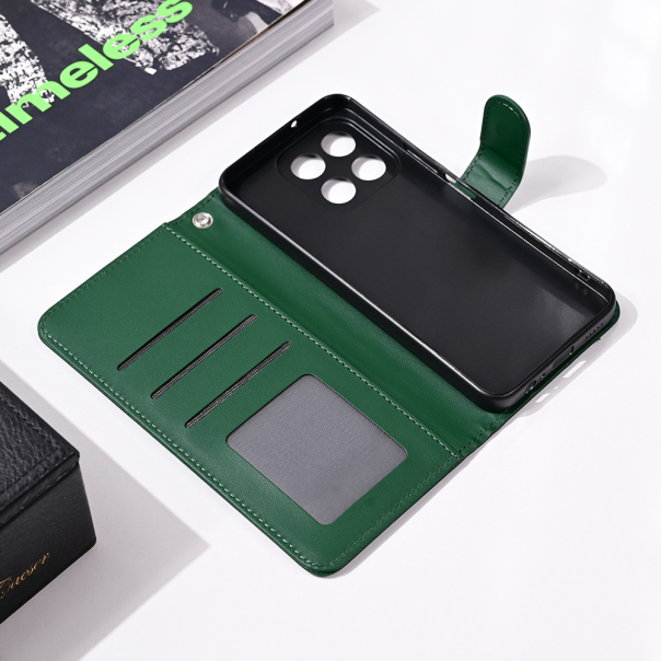 Torbica Wallet Romb za Honor X6b zelena - 218261