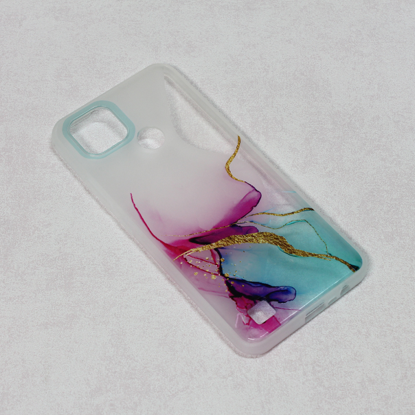 Maska za Realme C21 Water Spark pink - 97672