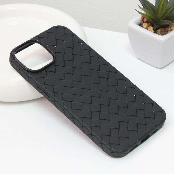 Torbica Weave case za iPhone 14 6.1 crna - 203897