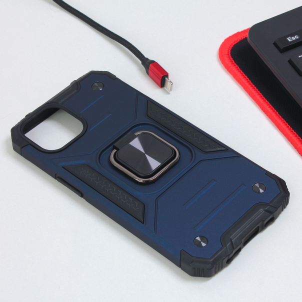 Torbica Hard Border Ring za iPhone 14 6.1 plava - 204150