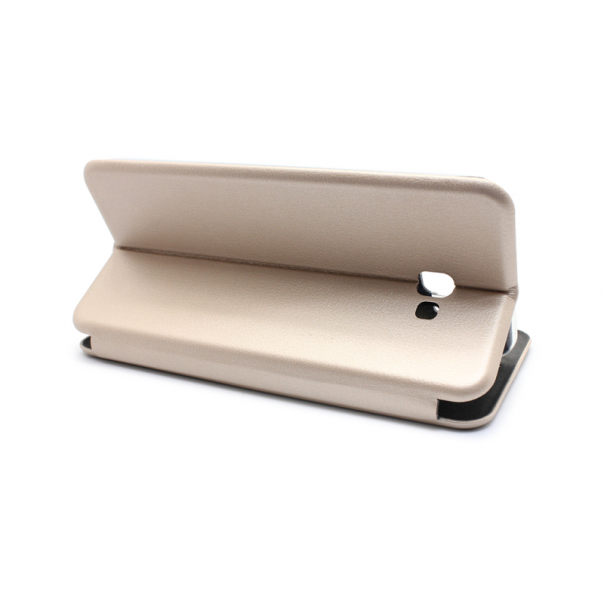 Maska za Samsung Galaxy J4 Plus Teracell Flip Cover zlatna - 63525