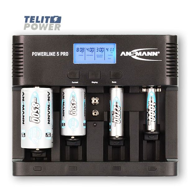 ANSMANN NiMH / NiCd punjač baterija POWERLINE 5 PRO - EP3285473