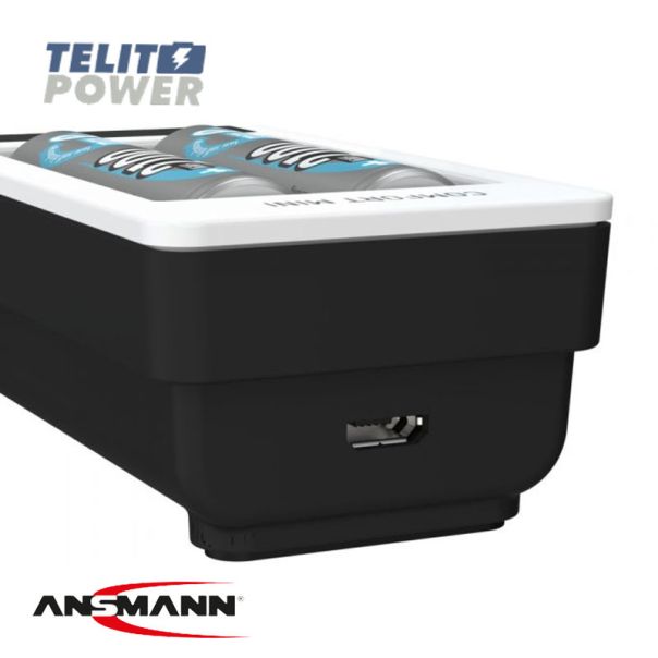 ANSMANN NiMH / NiCd punjač baterija COMFORT MINI sa 2 punjive AA/2100mAh baterije ANSMAN - EP3284964