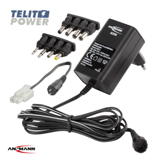 ANSMANN ACS48 – Punjač za NiMH/NiCd baterijske pakete (4.8V–9.6V) - EP3283011