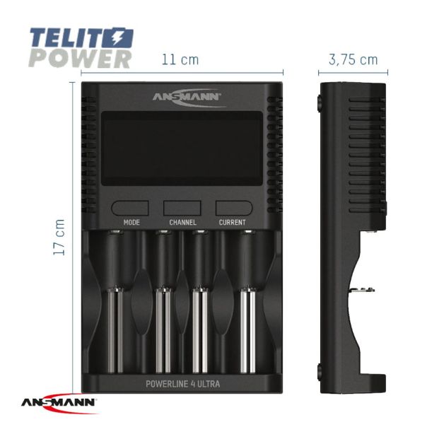 ANSMANN NiMH / NiCd / Li-Ion punjač baterija POWERLINE 4 ULTRA - EP3284316