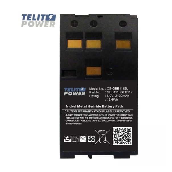 CAMERON SINO CS-GEB111 Baterija za Leica Geodetske Uređaje – 6V 2100mAh NiMH - EP3284055