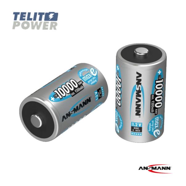 ANSMANN Punjiva NiMH 1.2V 10000mAh D / HR20 Tip 10000 ( cena po komadu ) Ansmann - EP3284211