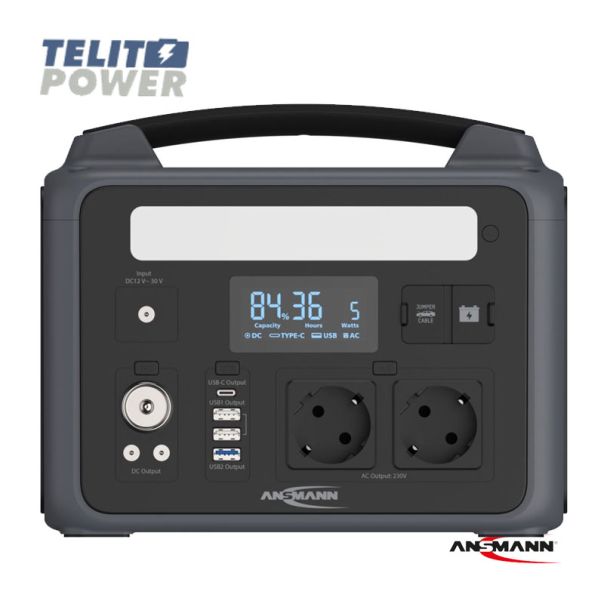 ANSMANN Powerstation 600W – prenosna stanica za napajanje - EP3283188