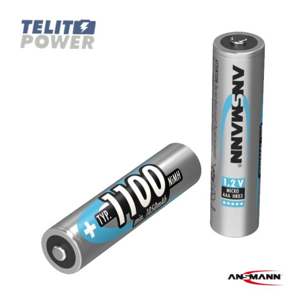 ANSMANN Punjiva NiMH 1.2V 1100mAh AAA / HR03 Tip 1100 ( cena po komadu ) Ansmann - EP3284319