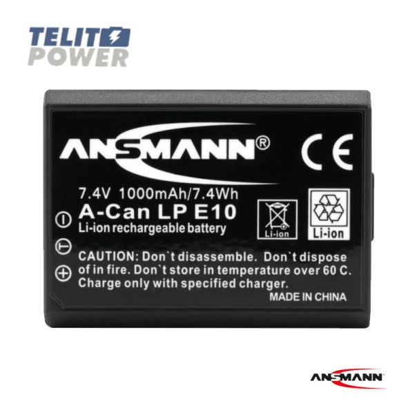 ANSMANN A-Can LP E10 Li-Ion baterija – zamena za Canon LP E10 - EP3284085