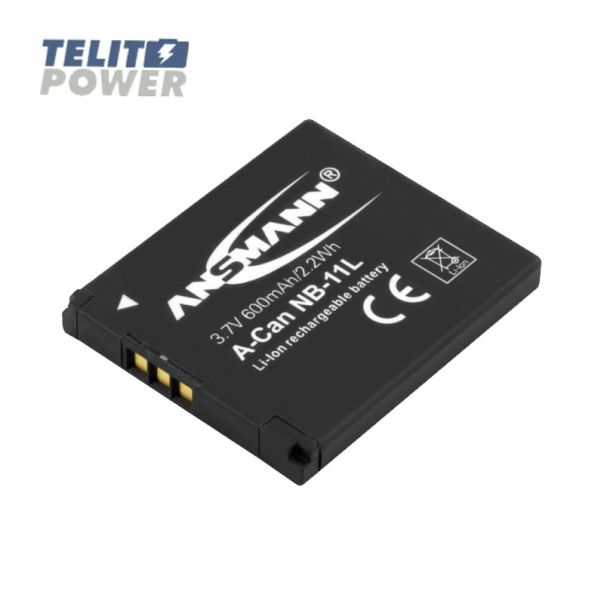ANSMANN Baterija Li-Ion 3,7V 600mAh za canon kamere A-Can NB 11L ANSMANN - EP3285942