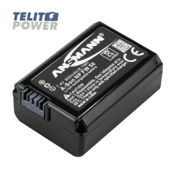 ANSMANN Baterija Li-Ion 7.4V 900mAh za SONY kamere NP-FW 50 ANSMANN - EP3286173