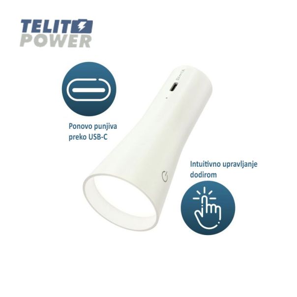 ANSMANN 3 u 1 LED punjiva LED stolna lampa sa Li-Ion baterijom i dimerom - EP3284757