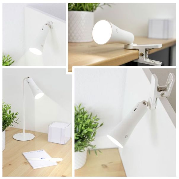 ANSMANN 3 u 1 LED punjiva LED stolna lampa sa Li-Ion baterijom i dimerom - EP3284757