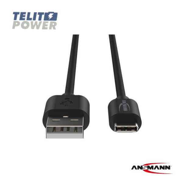 ANSMANN USB A na tip-C kabl za punjenje i prenos podataka – 100 cm - EP3283875