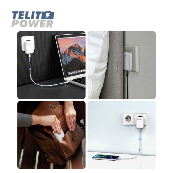 ANSMANN HC130PD USB-C punjač 30W – kompaktan, brz i bezbedan - EP3283440