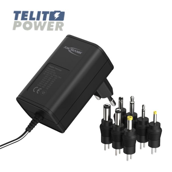 ANSMANN APS 600 univerzalni AC-DC adapter 3–12 V maksimalno 600mA - EP3286131