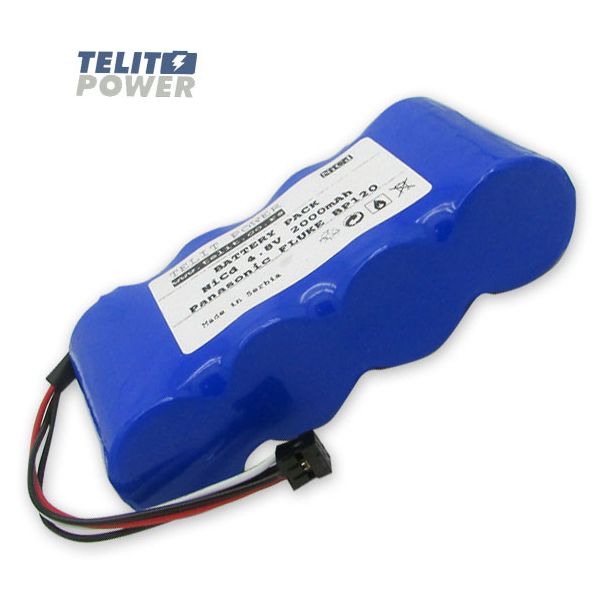 TELIT POWER Baterija za FLUKE BP120 multimetar - NiCd 4.8V 2000mAh Panasonic - EP3283896