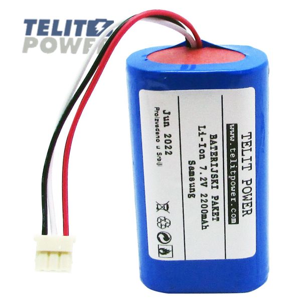 TELIT POWER INT RASTER DP-25 MX i DP-150 MX baterija Li-Ion 7.2V 2200mAh - EP3285503