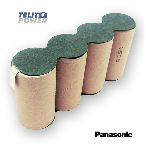 TELIT POWER Baterija za ANSMANN AS10H halogenu lampu NiMH 4.8V 3000mAh Panasonic - EP3283419