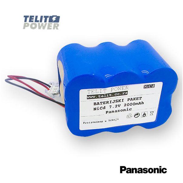TELIT POWER B. Braun VISTA Basic NiCd paket 7,2 V 2000 mAh 33175551 - EP3287612