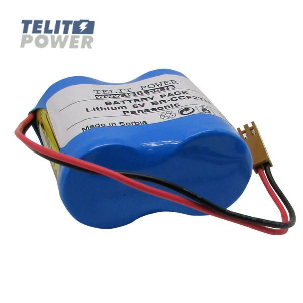 TELIT POWER Baterija Litijum 6V BR-CCF2TH Panasonic - memorijska baterija za CNC-PLC mašine - EP3286499