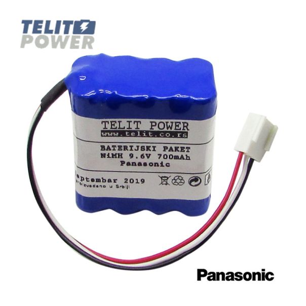 TELIT POWER Denta Port ZX NiMH paket 9,6 V 700 mAh Panasonic - EP3283842