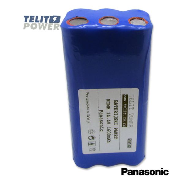 TELIT POWER Baterija NiMH 14.4V 1600mAh Panasonic za DIRT DEVIL LIBERO M606 Robot usisivać - EP3285365