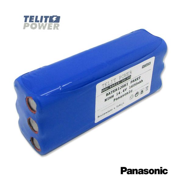TELIT POWER Baterija NiMH 14.4V 1600mAh Panasonic za DIRT DEVIL LIBERO M606 Robot usisivać - EP3285365