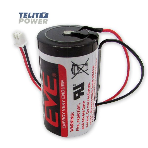 TELIT POWER Baterija Litijum ER34615 sa konektorom za toplotna merila Danfoss Infocal 5 3.6V - EP3287606