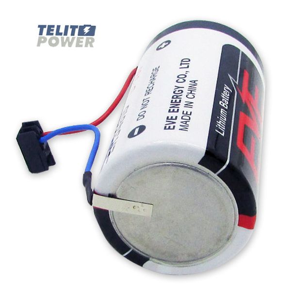TELIT POWER Baterija Litijum ER34615 sa konektorom za toplotna merila TE Siemens 2WR5 3.6V 1 - EP3287414