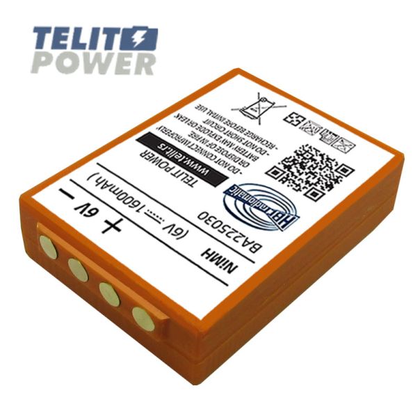 TELIT POWER Baterija NiMH 6V 1600mAh Panasonic za BA225030 HBC Radiomatic - EP3285897