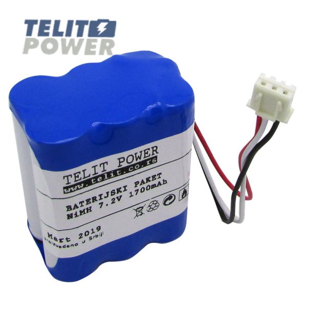TELIT POWER Baterija za EURO-500 HANDY kasu NiMH 7.2V 1700mAh Focus Power - EP3287360