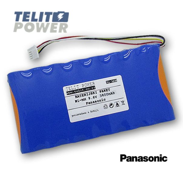 TELIT POWER Baterija za CHAUVIN ARNOUX CA 6543 NiMH 9.6V 3800mAh Panasonic - EP3284148