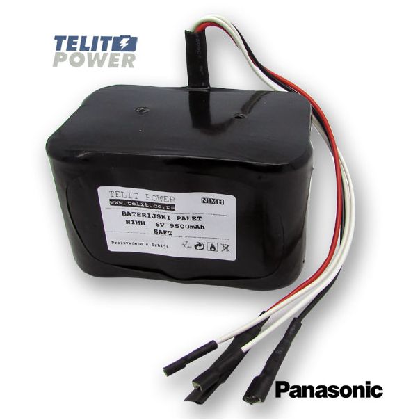 TELIT POWER Baterija za CHAUVIN ARNOUX TIP 6250 NiMH 6V 9500mAh SAFT - EP3285626