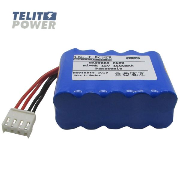 TELIT POWER HYHB-1172 NiMH paket 12 V 1600 mAh za EKG monitore - EP3285641