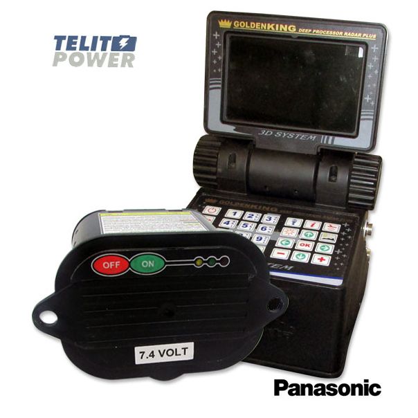TELIT POWER Baterija Li-Ion 7.2V 6800mAh Panasonic za 3D sistem GOLDENKING - EP3284694