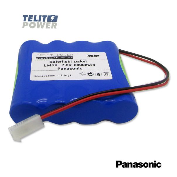 TELIT POWER ATMOS Li-ion paket 7,2 V 6800 mAh Panasonic - EP3285012