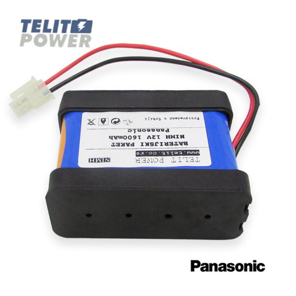 TELIT POWER Baterija NiMH 12V 1600mAh Panasonic za BESAM UNISLIDE II automatska vrata - EP3285797