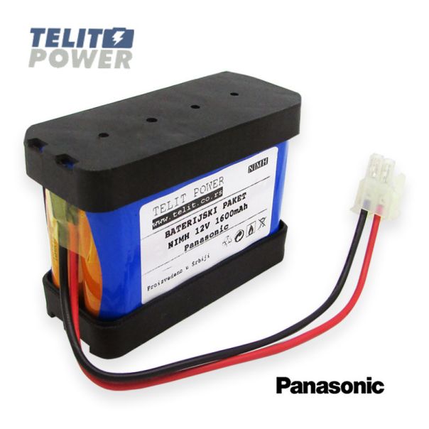 TELIT POWER Baterija NiMH 12V 1600mAh Panasonic za BESAM UNISLIDE II automatska vrata - EP3285797