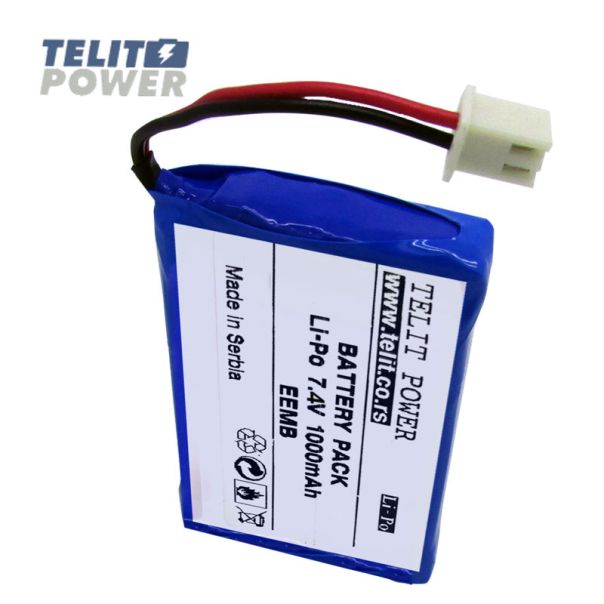 TELIT POWER Baterija Li-Po 7.4V 1000mAh za WS6933 Satlink TOTAL TV TRAGAČ SIGNALA - EP3283452