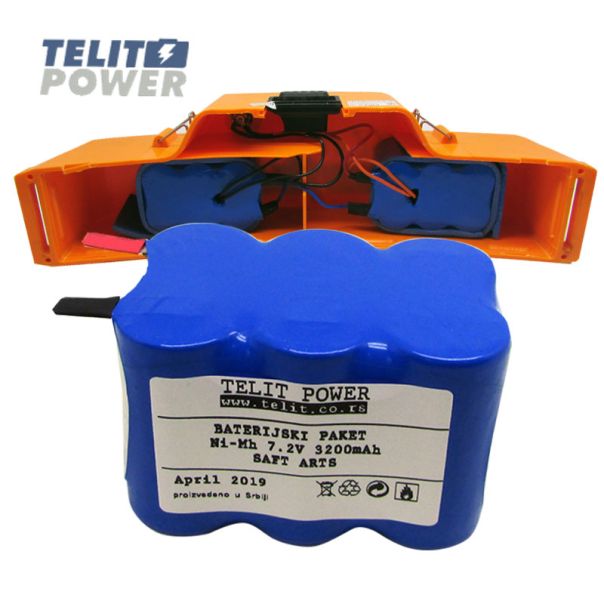 TELIT POWER Baterija NiMH 2 x 7.2V 3200mAh SAFT - ARTS za PELLENC AP25 E KIT P80 ( cena po p - EP3283020