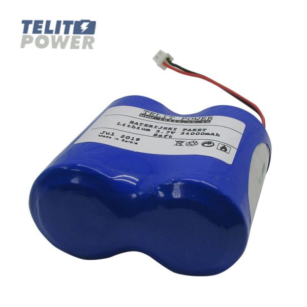 TELIT POWER Baterija Litijum 3.7V 34000mAh 2xD SAFT za SIEMENS MAG 8000 merač protoka - EP3283785