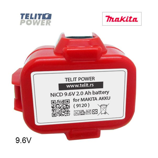TELIT POWER 9.6V 2000mAh - Baterija za ručni alat MAKITA 9100 9100A - EP3283089