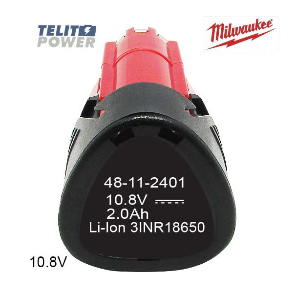 TELIT POWER Baterija za ručni alat MILWAUKEE M12 Li-Ion 10.8V 2000mAh - EP3284997